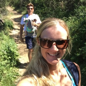 family hiking in montecito 